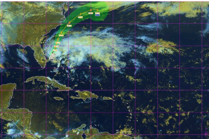 Saint-Barth - dépression tropicale 16 mai 2020